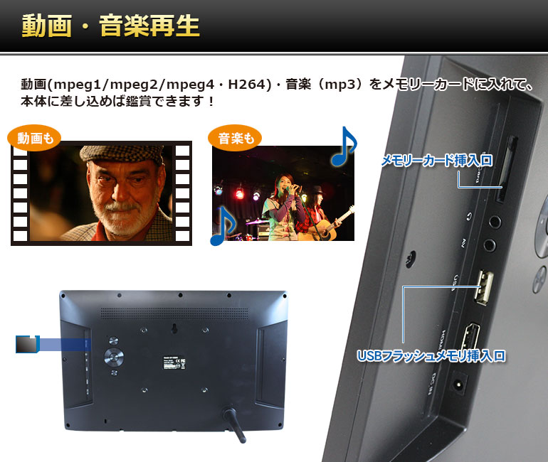 SP-156DM「15.6インチ液晶デジタルフォトフレーム」| DreamMaker