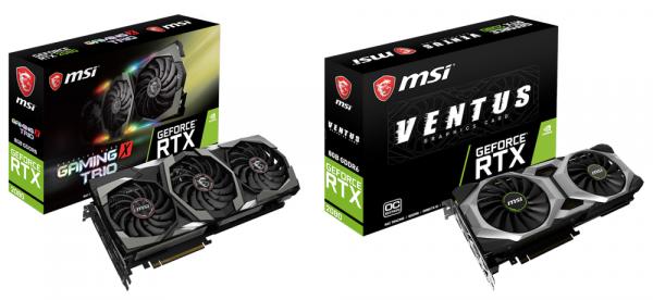 MSI、NVIDIA GeForce RTX 2080搭載グラフィックスカード「GeForce RTX