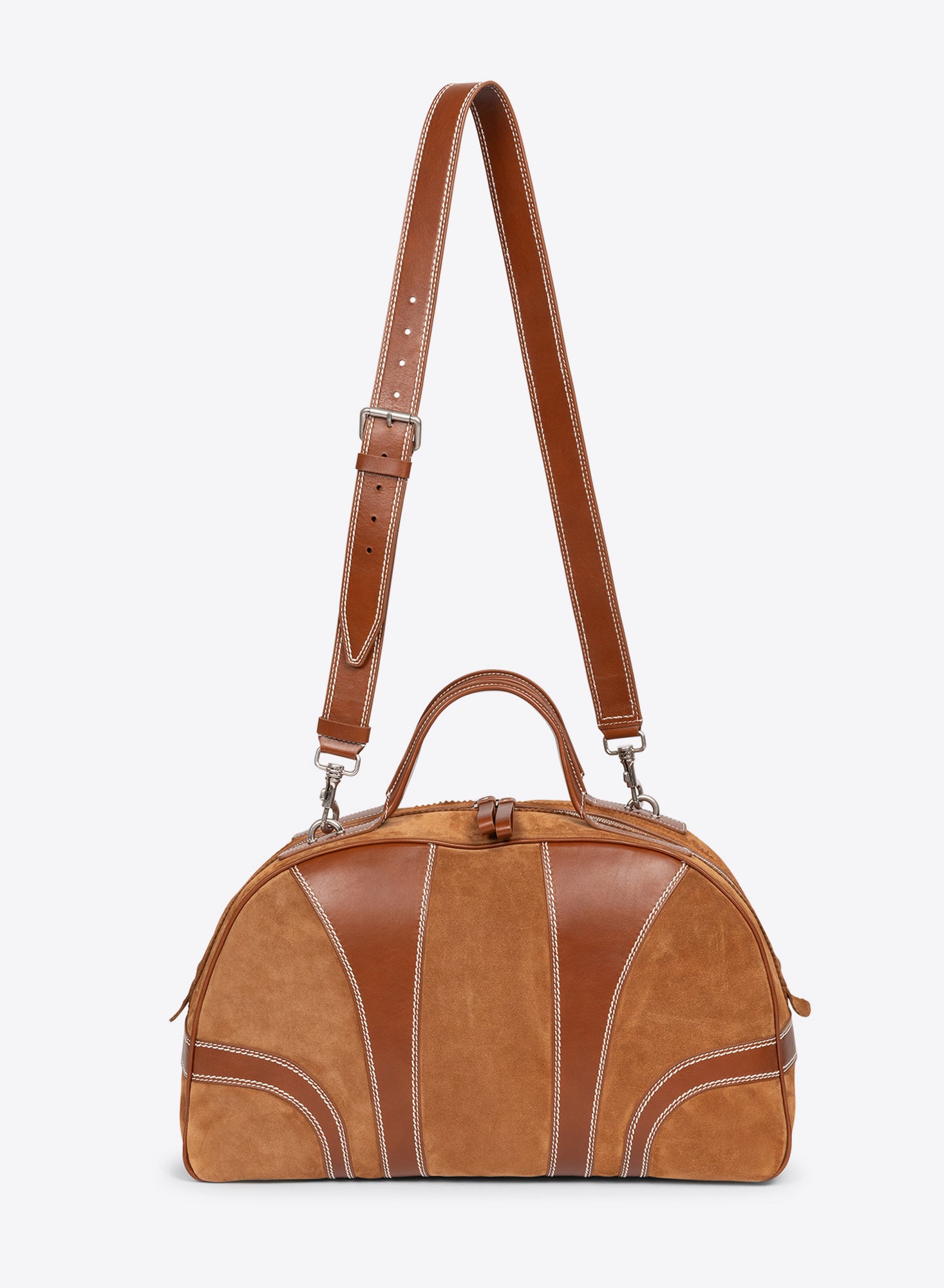 Suede duffle bag - Spring-Summer Men | Dries Van Noten