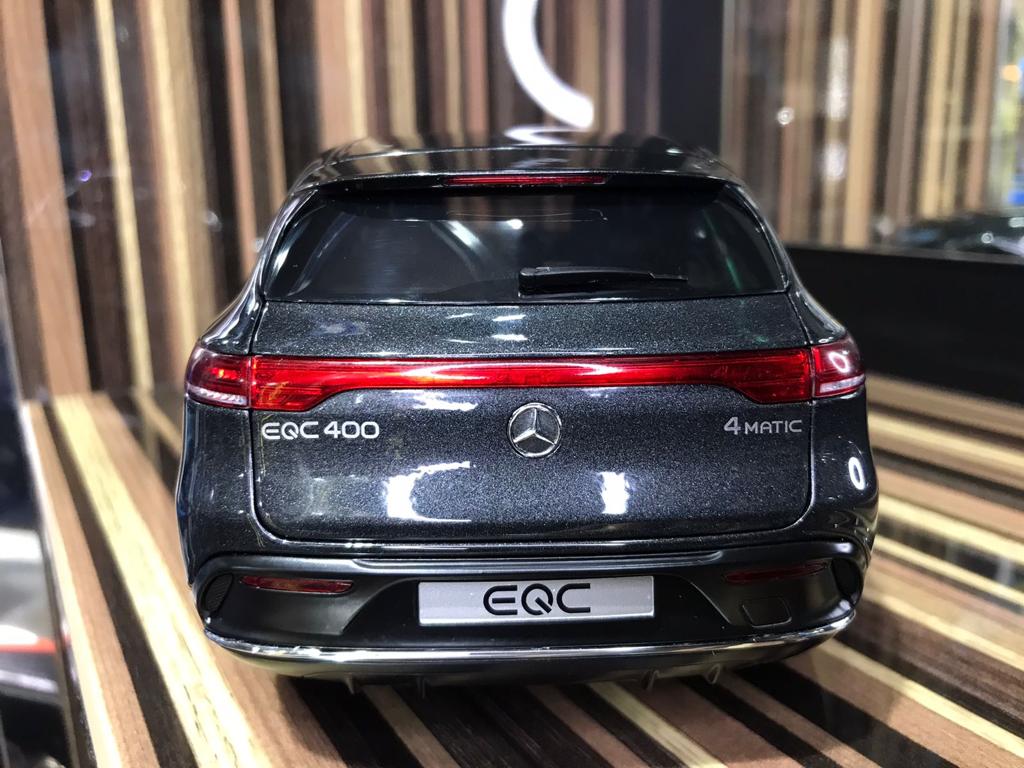 1/18 Diecast Mercedes-Benz EQC 400 4Matic Dark Grey Norev Scale