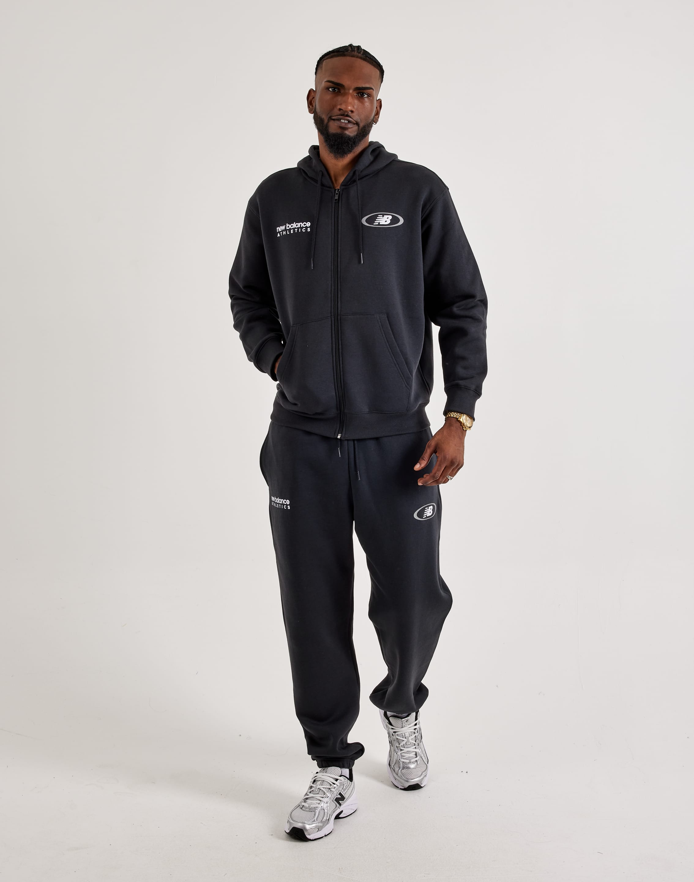 New Balance Core Plus Full-Zip Fleece Hoodie – DTLR