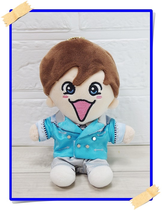 予約受付中】ちびぬい コスチューム 服 na506 アルファ衣装 青担当 - d