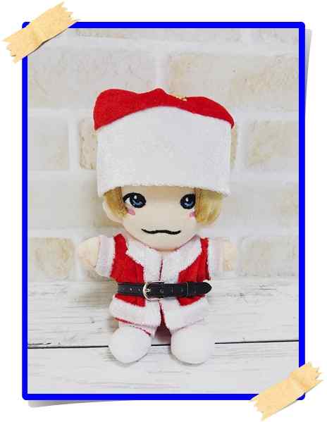 予約受付中】 ちびぬい サンタお洋 衣装 コスチューム 服 aa01 - d-cute