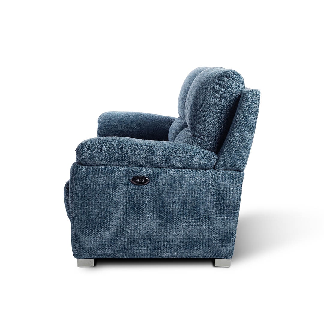DULTON ONLINE SHOP | ELECTRIC RECLINING SOFA 2P SAPPHIRE BLUE
