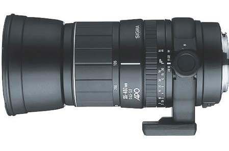 Sigma 135-400mm F4.5-5.6 APO Aspherical A-mount lens info