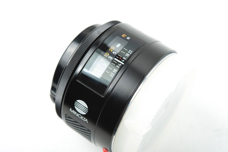 Minolta AF 50mm F1.4 A-mount lens info
