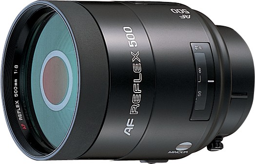 Minolta AF Reflex 500mm F8 A-mount lens info