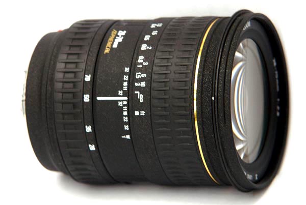 Sigma 28-70mm F2.8 EX Aspherical A-mount lens info