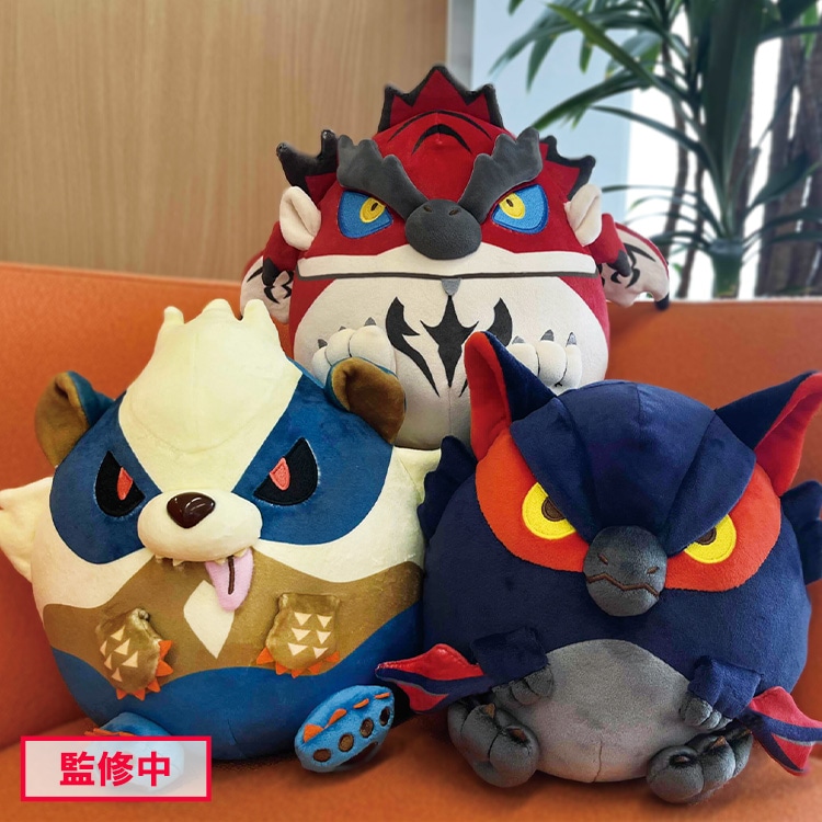 イーカプコン |モンスターハンター ふわたまぬいぐるみ リオレウス