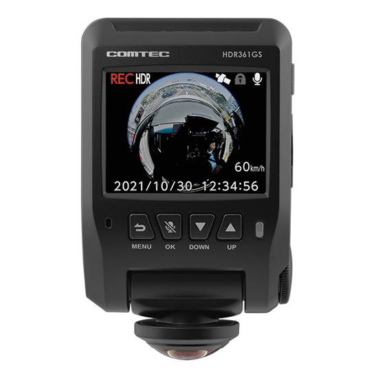 ドライブレコーダー HDR361GS | COMTEC 株式会社コムテック