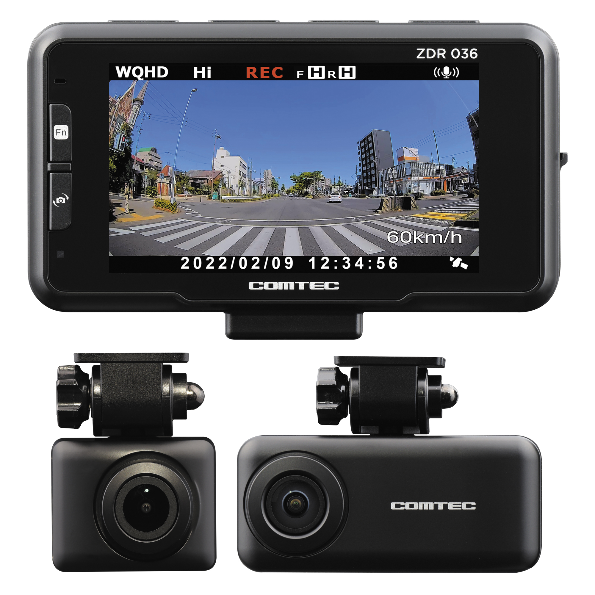ドライブレコーダー ZDR036 | COMTEC 株式会社コムテック | COMTEC