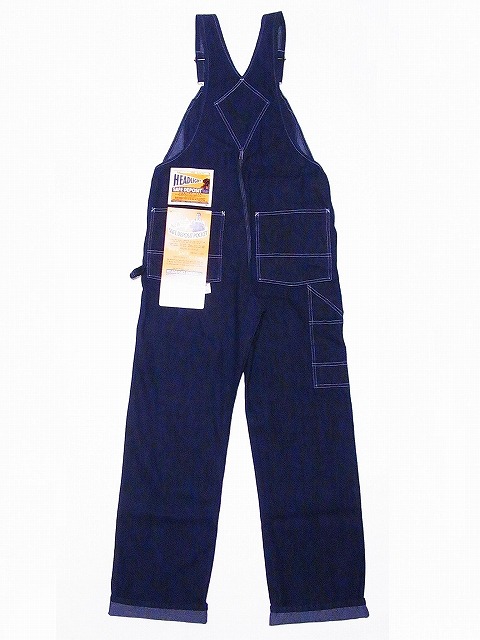 HEADLIGHT[ヘッドライト] オーバーオール デニム ハイバック HD41630