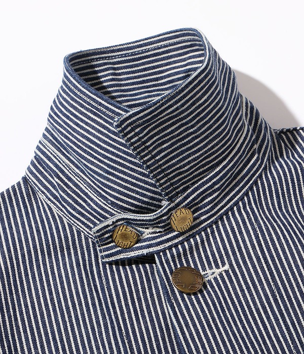 HEADLIGHT[ヘッドライト] カバーオール HD15535 11オンス ヒッコリー