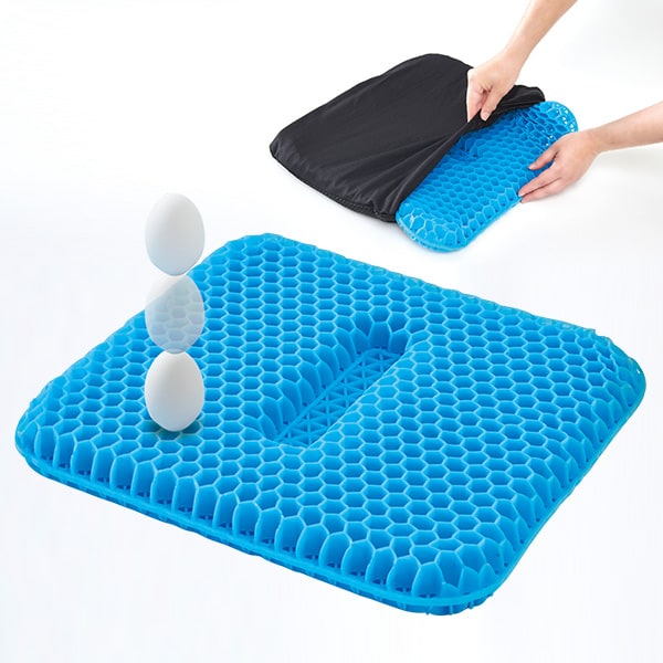 体圧分散ゲルクッション(1個): エクササイズ・健康器具／はぴねすくらぶ