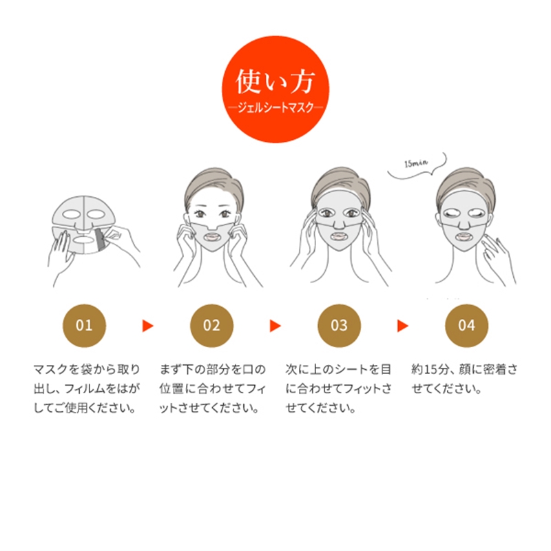 ライフセラ さが美人 からつ茶 ジェルシートマスク 1セット|Hisamitsu