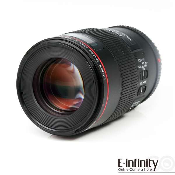 Buy Canon EF 100mm f/2.8L Macro IS USM Lens - E-Infinity