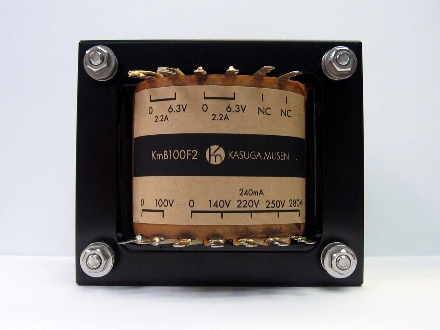 オリジナル電源トランス KmB100F2／電源トランス／パワートランス