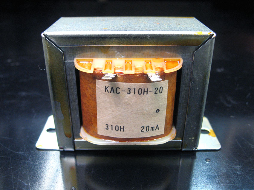 真空管 アンプ 用・チョーク・トランス KAC-310H-20／チョークトランス