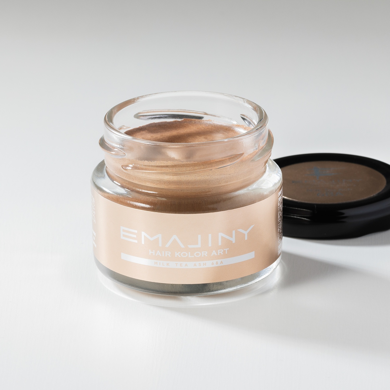 ミルクティー ヘア カラーワックス 薄茶 36g 【日本製】【無香料