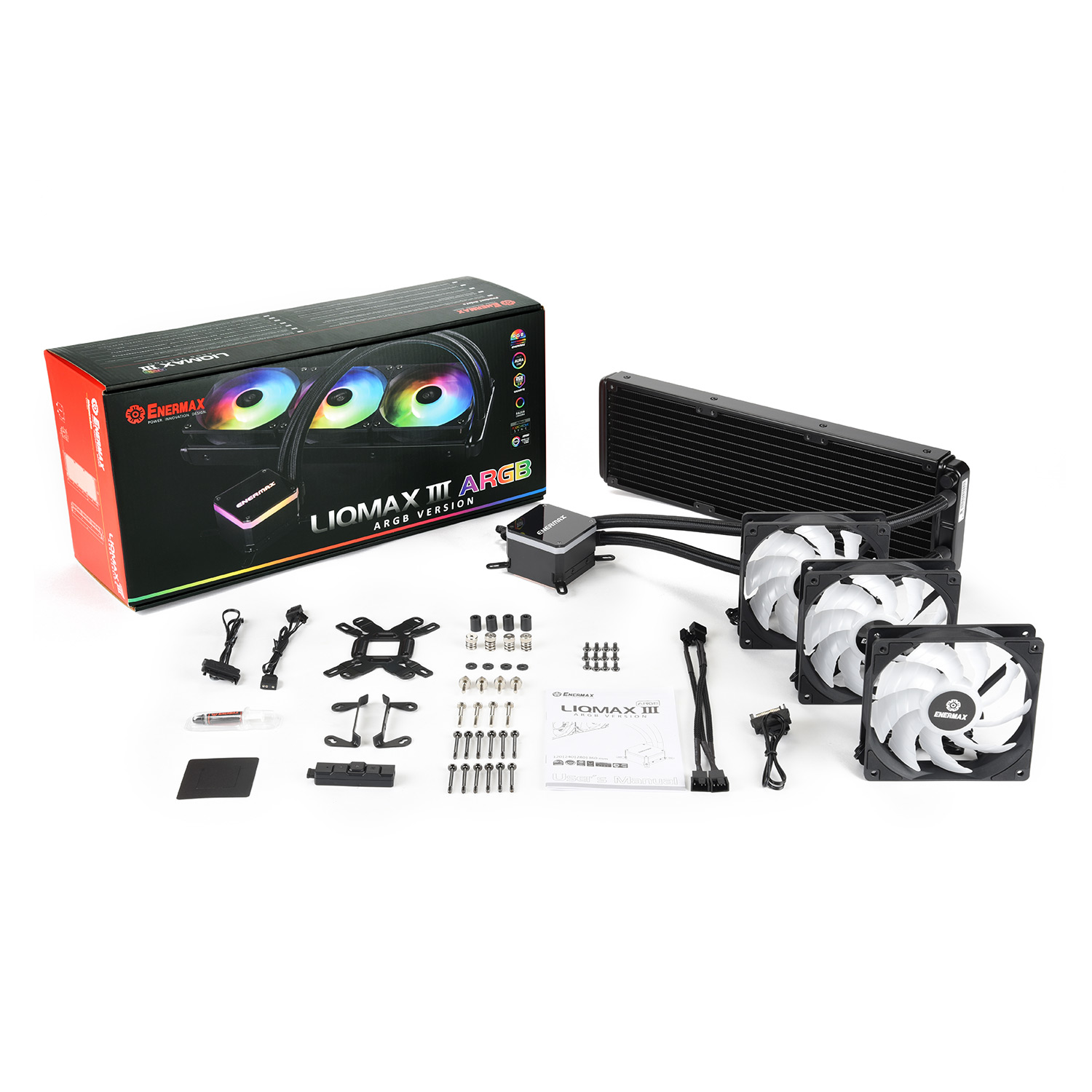 LIQMAX III ARGB series 360mm CPU liquid cooler - Products