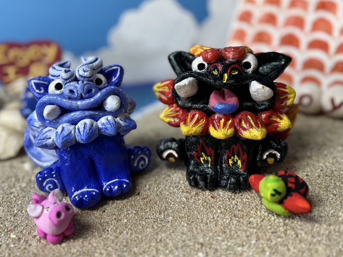 沖縄でシーサー作り体験【Enjoy工房】思い出に残る人気体験☆