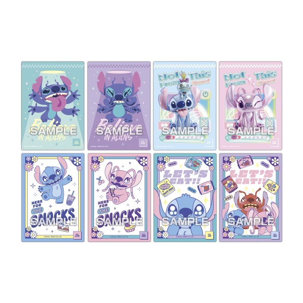 スティッチ クリアカードコレクションガム ◇通常版◇【1BOX 16パック