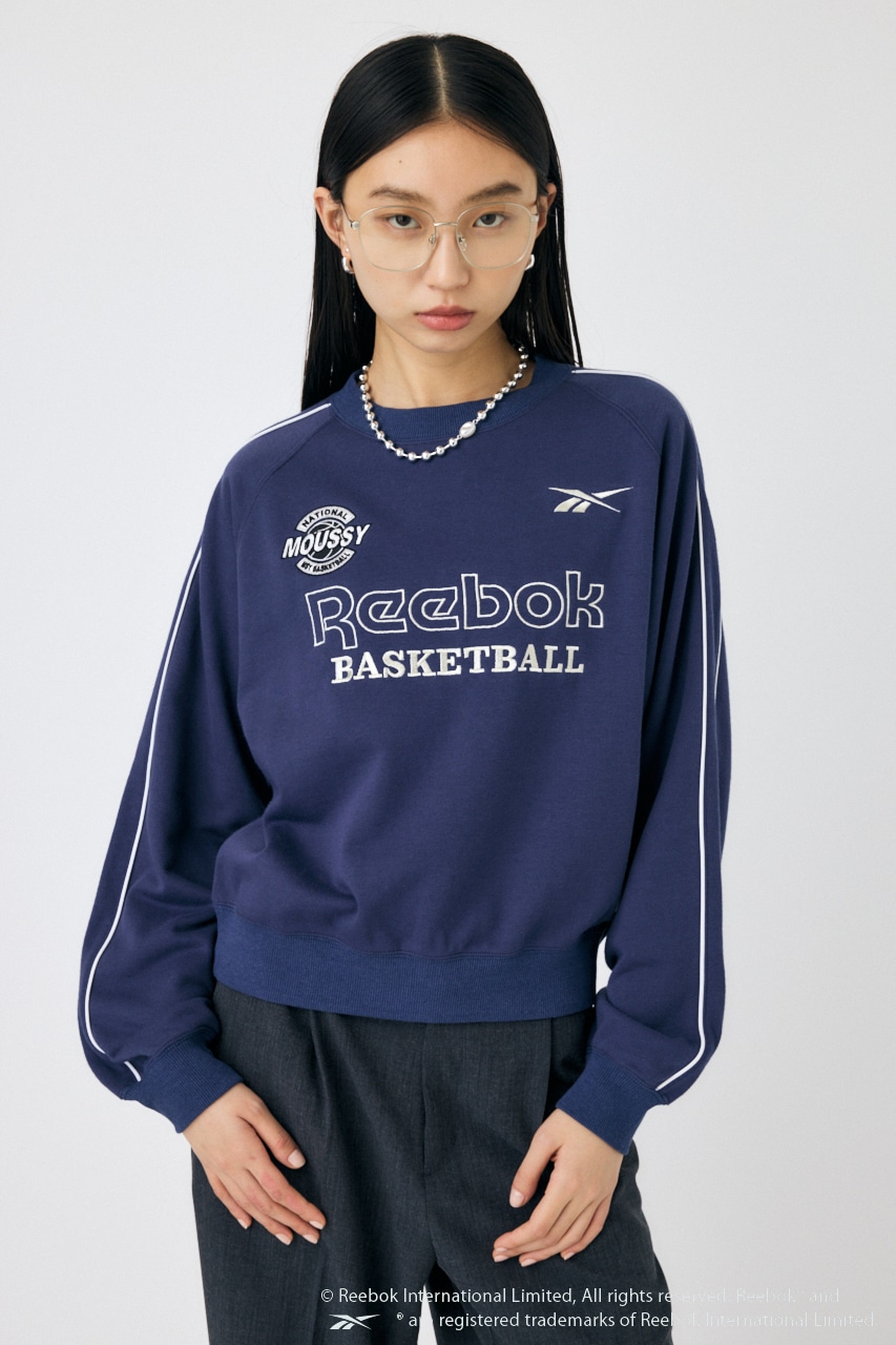 MOUSSY | REEBOK PIPING SWEAT プルオーバー (スウェット・パーカー
