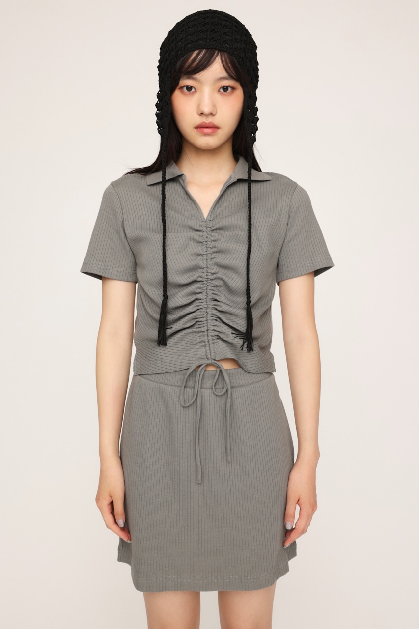 SLY | SHIRRING SKIPPER ワンピース (ワンピース(ミニ・ミディアム