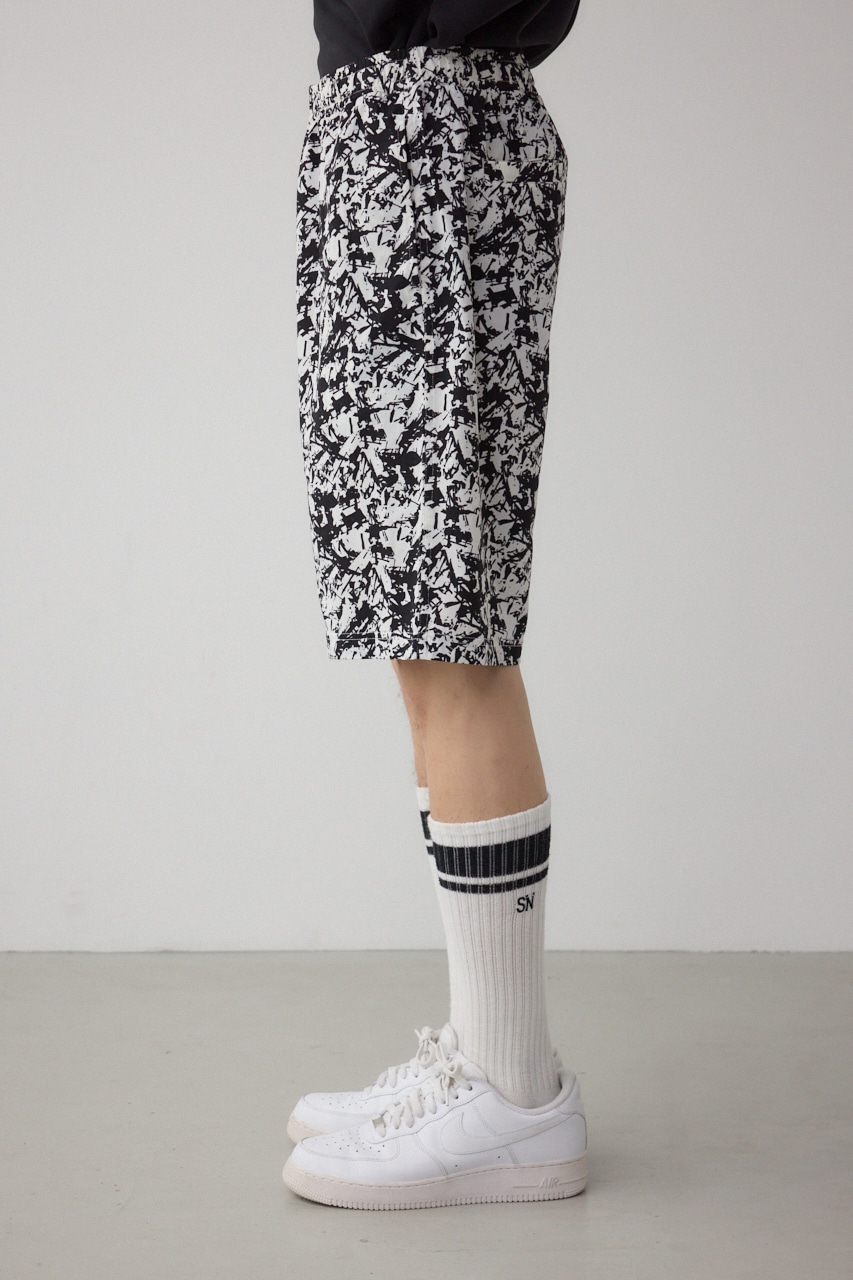 AZUL BY MOUSSY | アブストラクトパターンショーツ (ショートパンツ