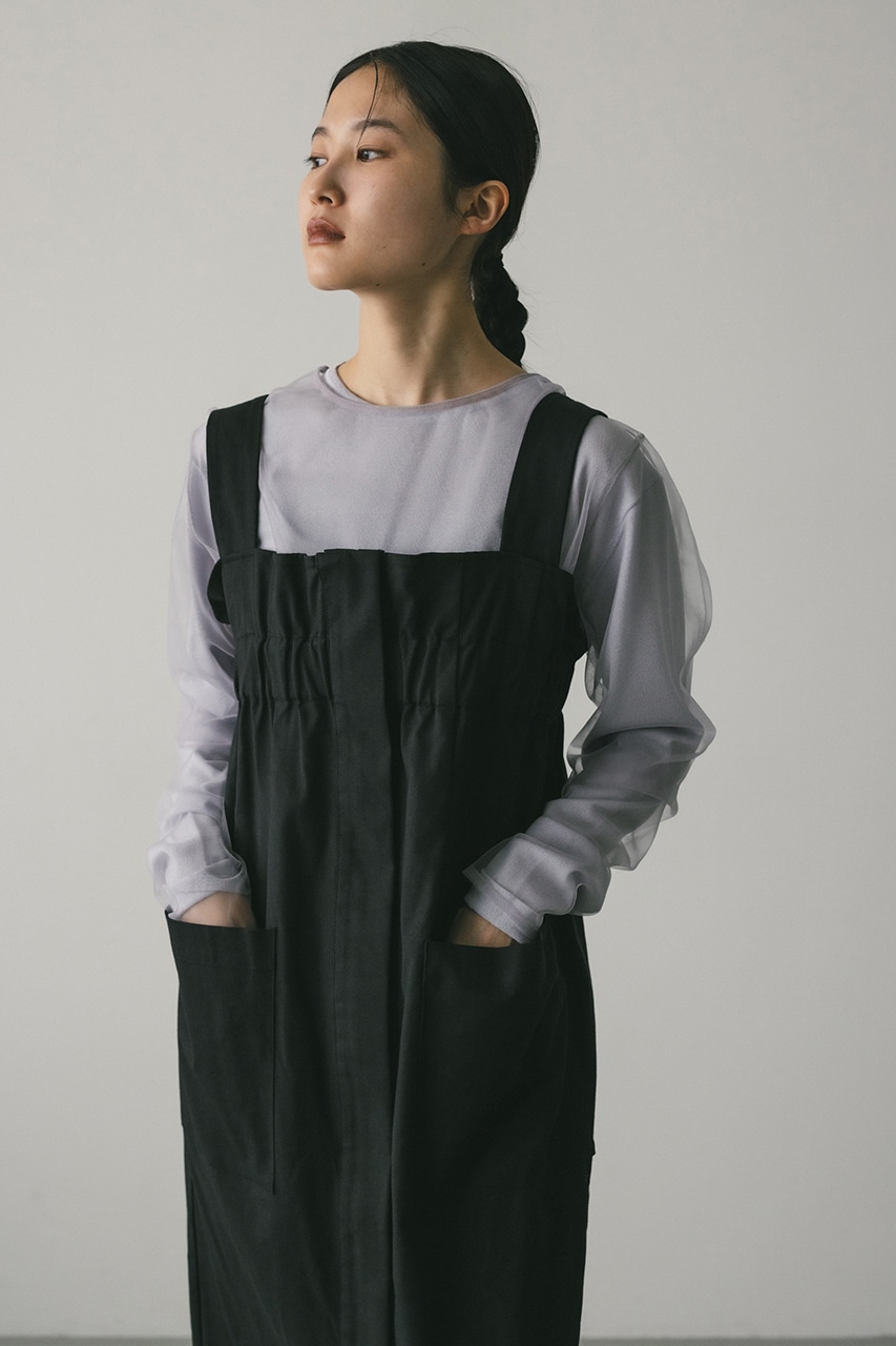 STYLEMIXER | ワイドギャザージャンスカ (ワンピース(ロング） ) |SHEL