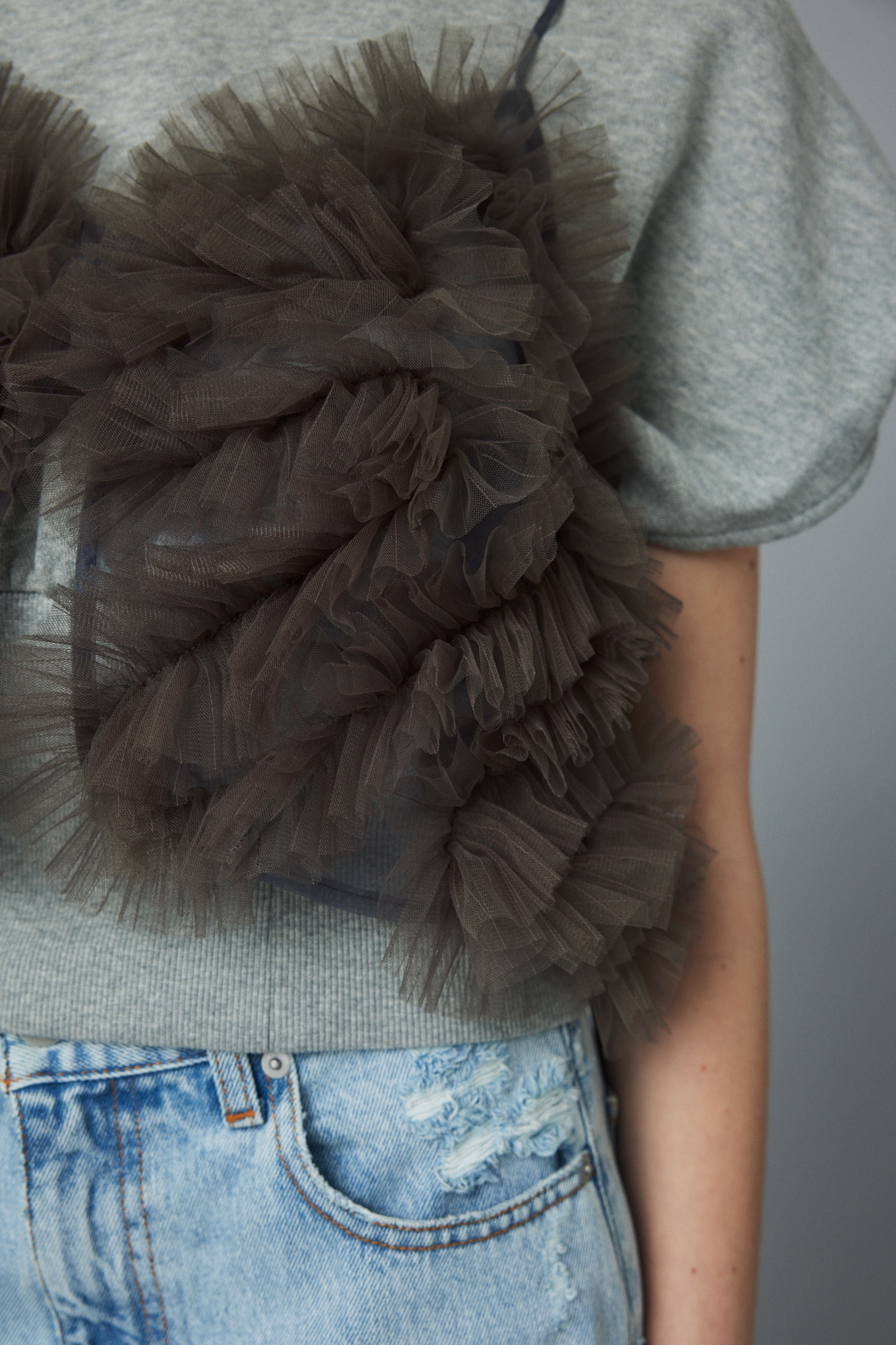 HeRIN.CYE | Many frill bustier (キャミソール ) |SHEL'TTER WEBSTORE