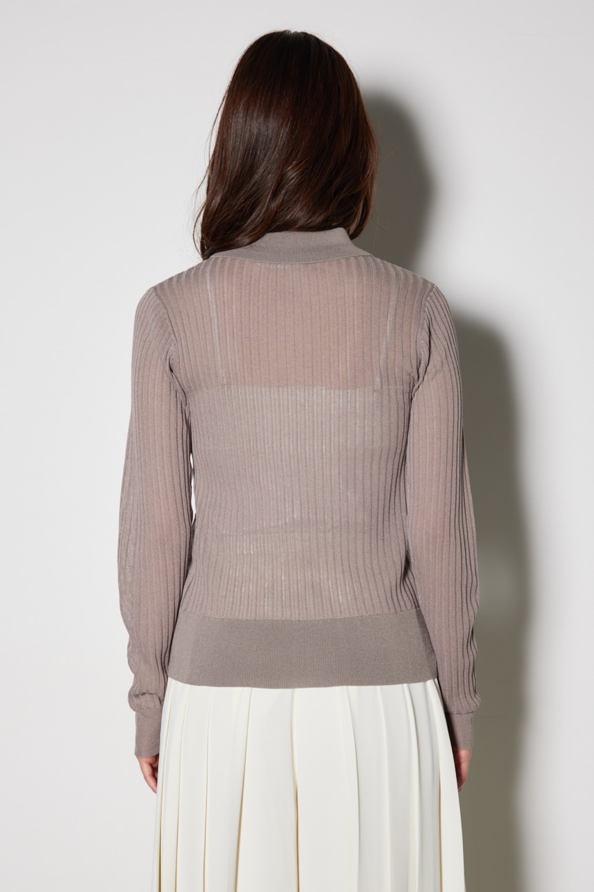 rienda | シアーポロニットトップス (ニット ) |SHEL'TTER WEBSTORE