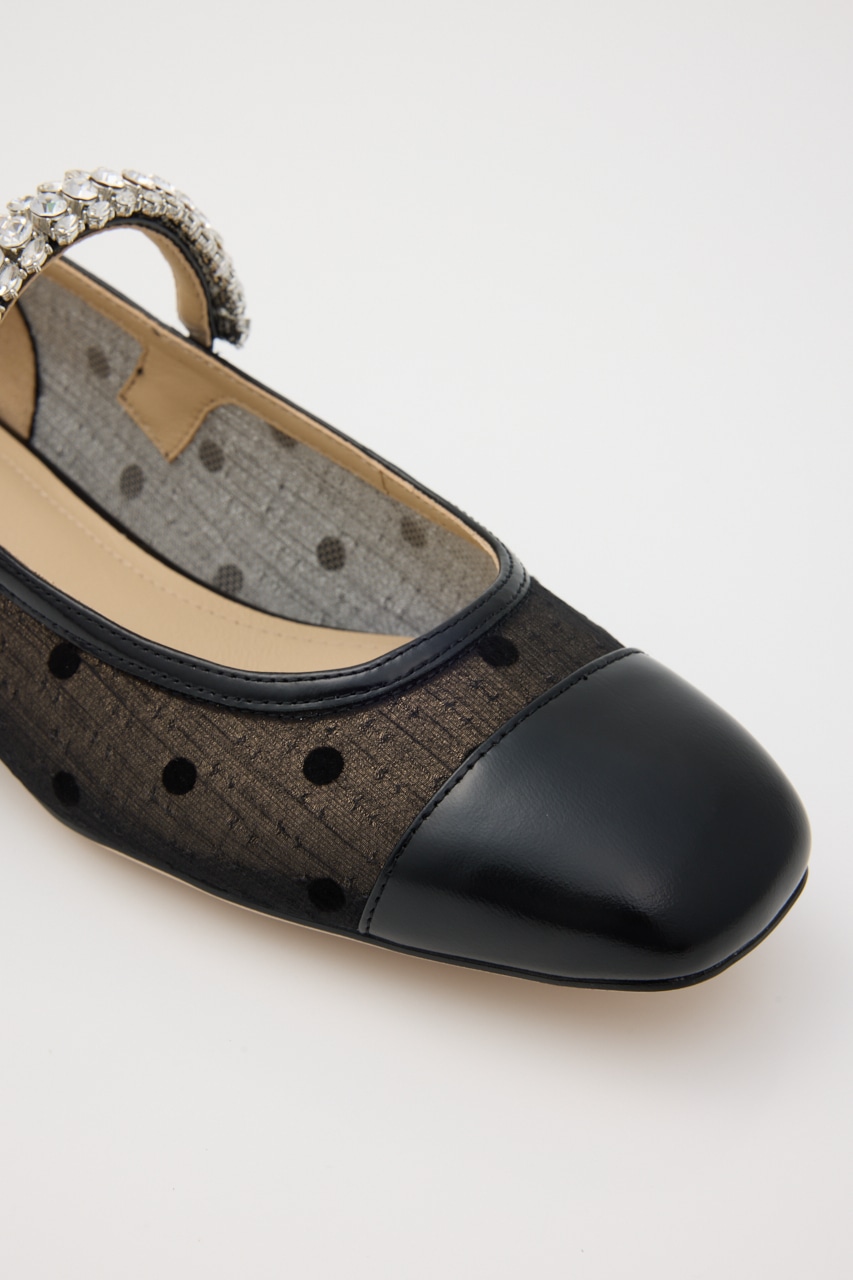 STACCATO | ドットヌーディーメリージェーンパンプス (スリッポン