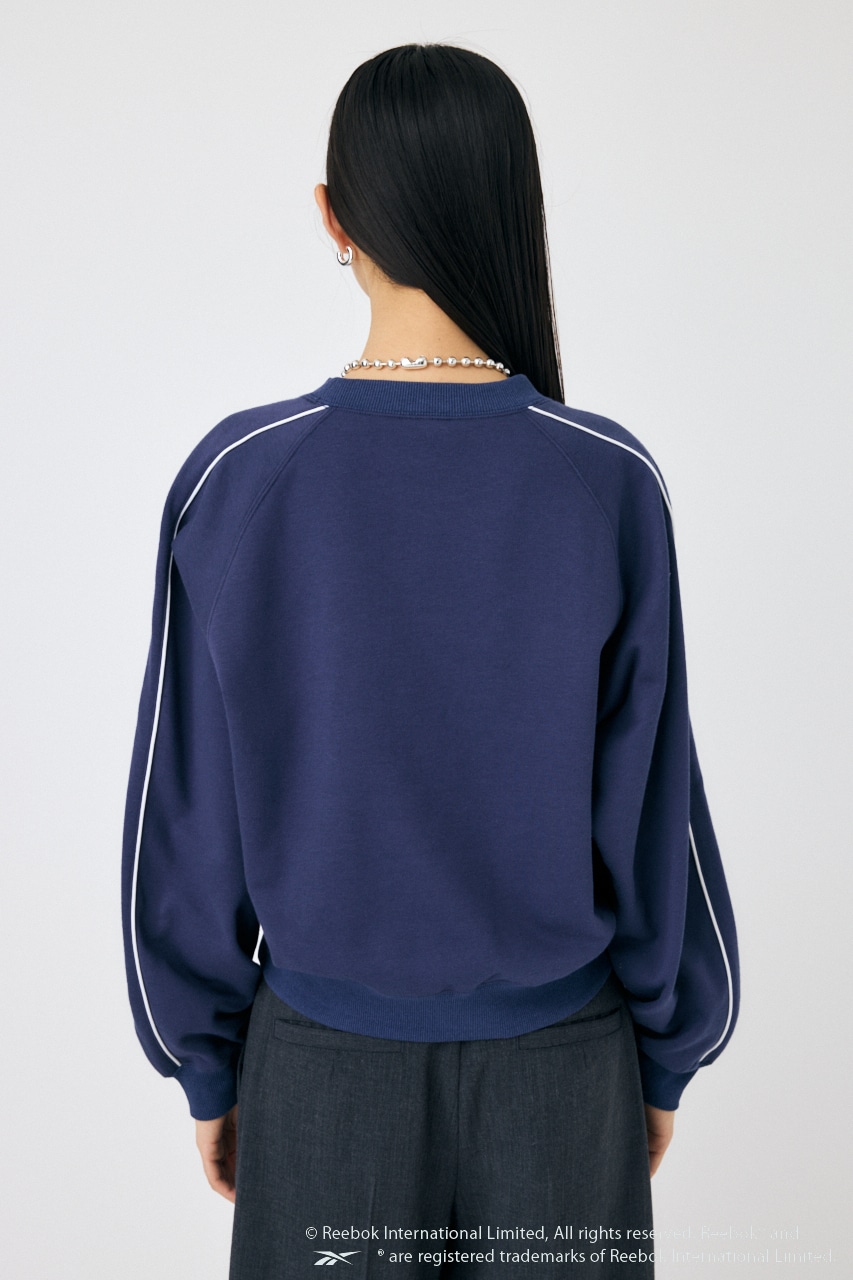 MOUSSY | REEBOK PIPING SWEAT プルオーバー (スウェット・パーカー