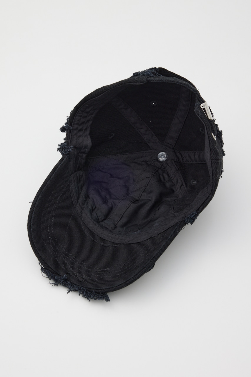 完売 BABYL ダメージキャップ ブラック 56-60cm 完売 BABYL ダメージ