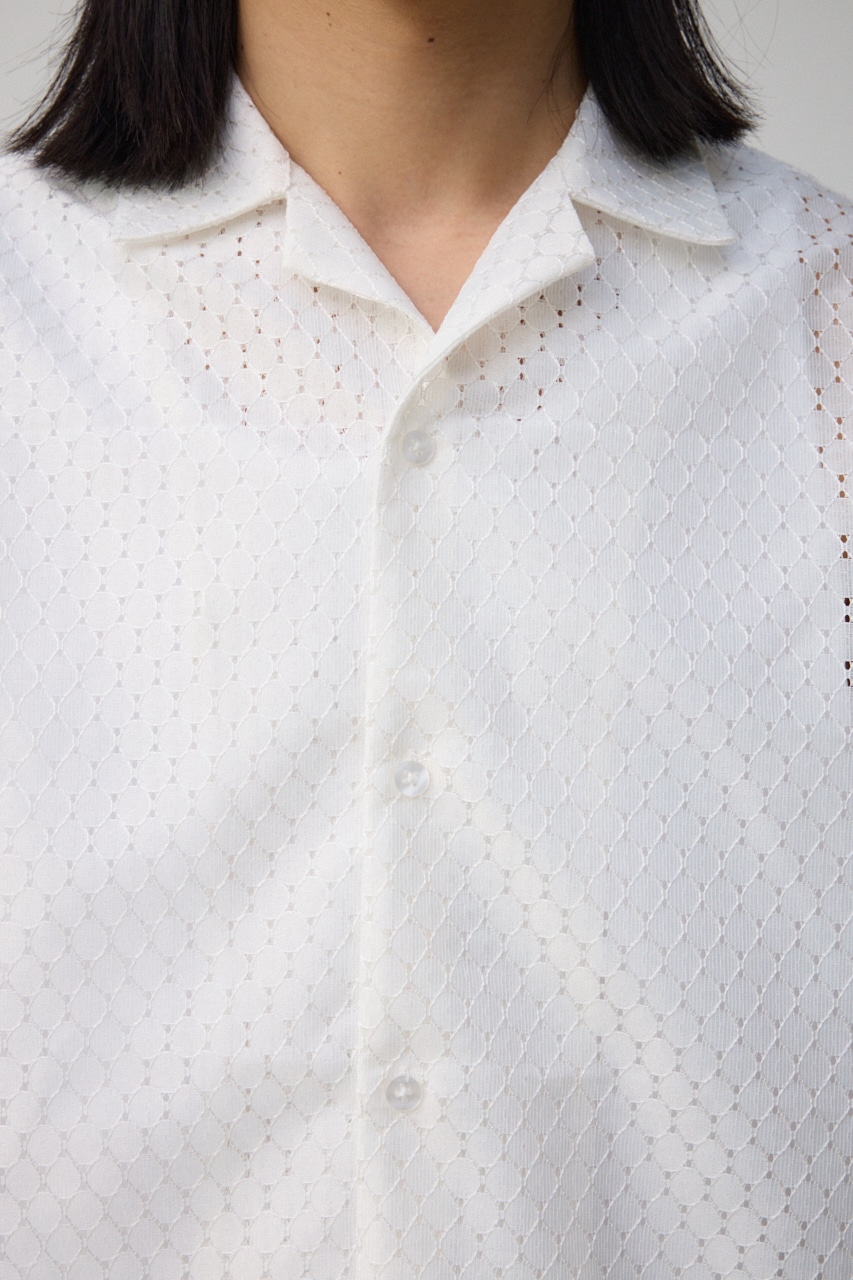 AZUL BY MOUSSY | シアーレースシャツ (シャツ・ブラウス ) |SHEL'TTER