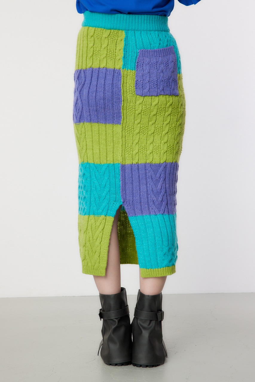 RODEO CROWNS WIDE BOWL | Custom ケーブルニット スカート (その他