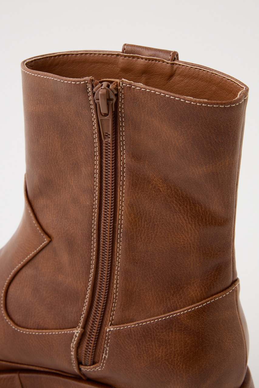 RODEO CROWNS WIDE BOWL | プラットフォームウエスタンブーツ (ブーツ