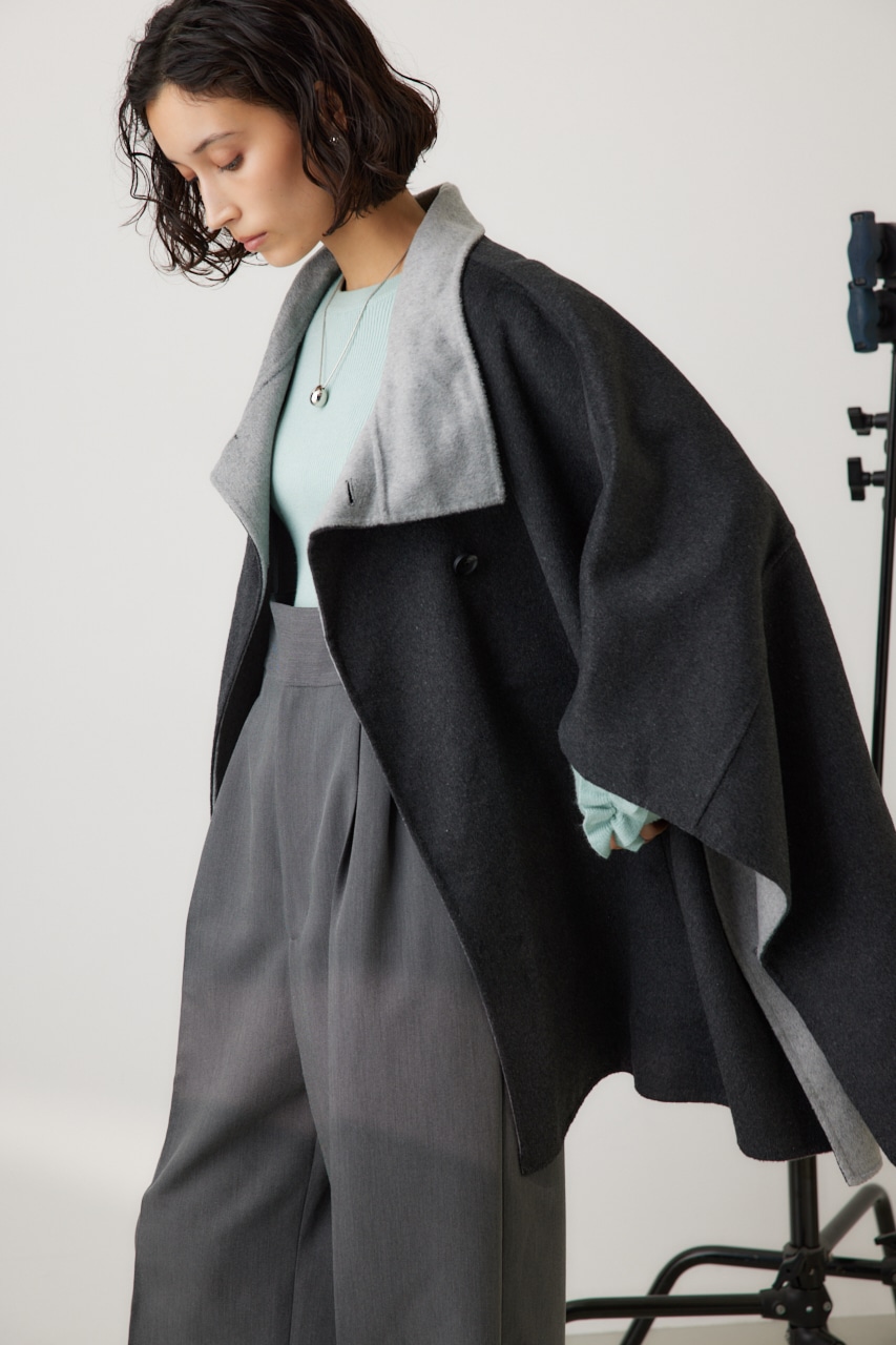 crie conforto | スタンドネックポンチョ (コート ) |SHEL'TTER WEBSTORE