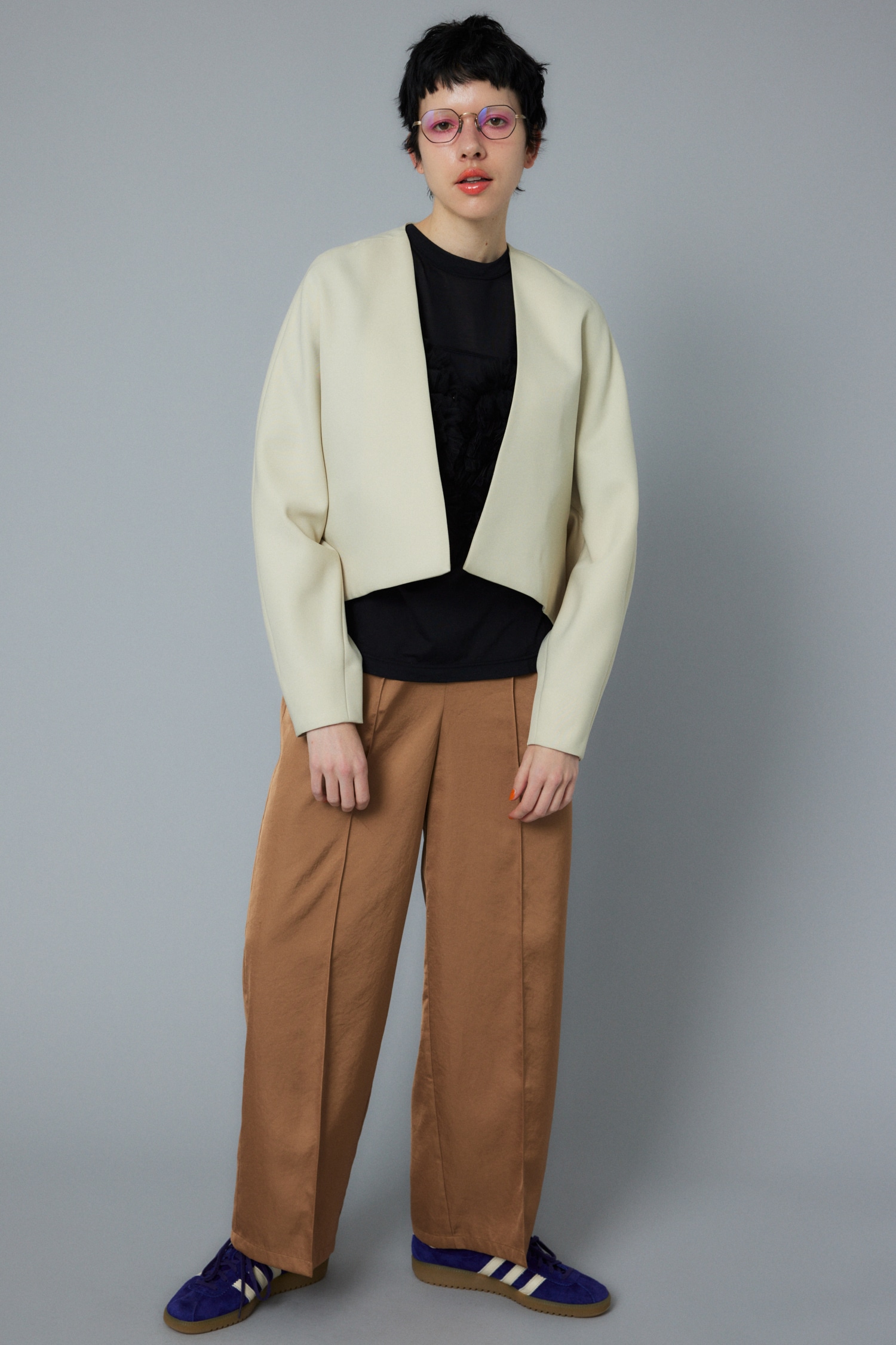 HeRIN.CYE | No collar jacket (ジャケット ) |SHEL'TTER WEBSTORE