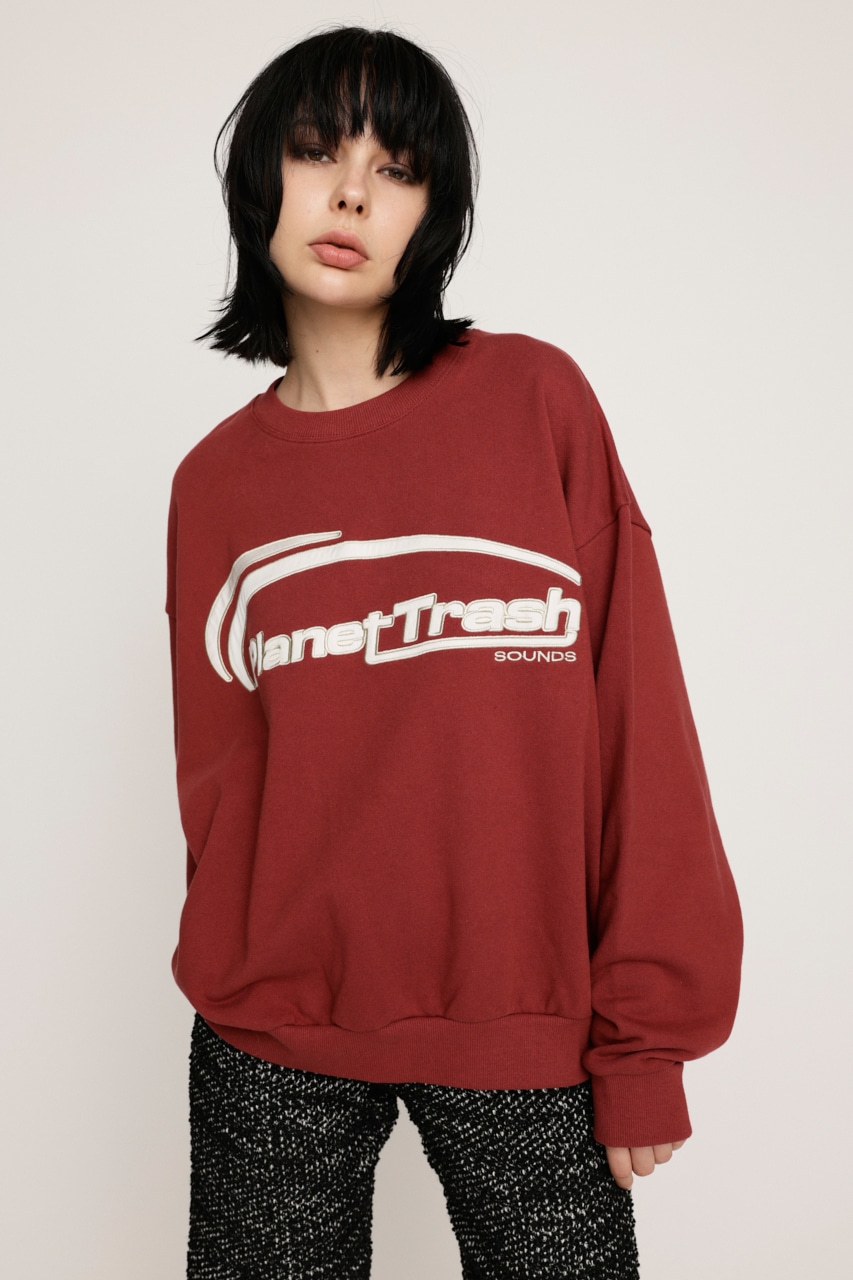 SLY | LOGO STITCH SW トップス (Tシャツ・カットソー(長袖) ) |SHEL