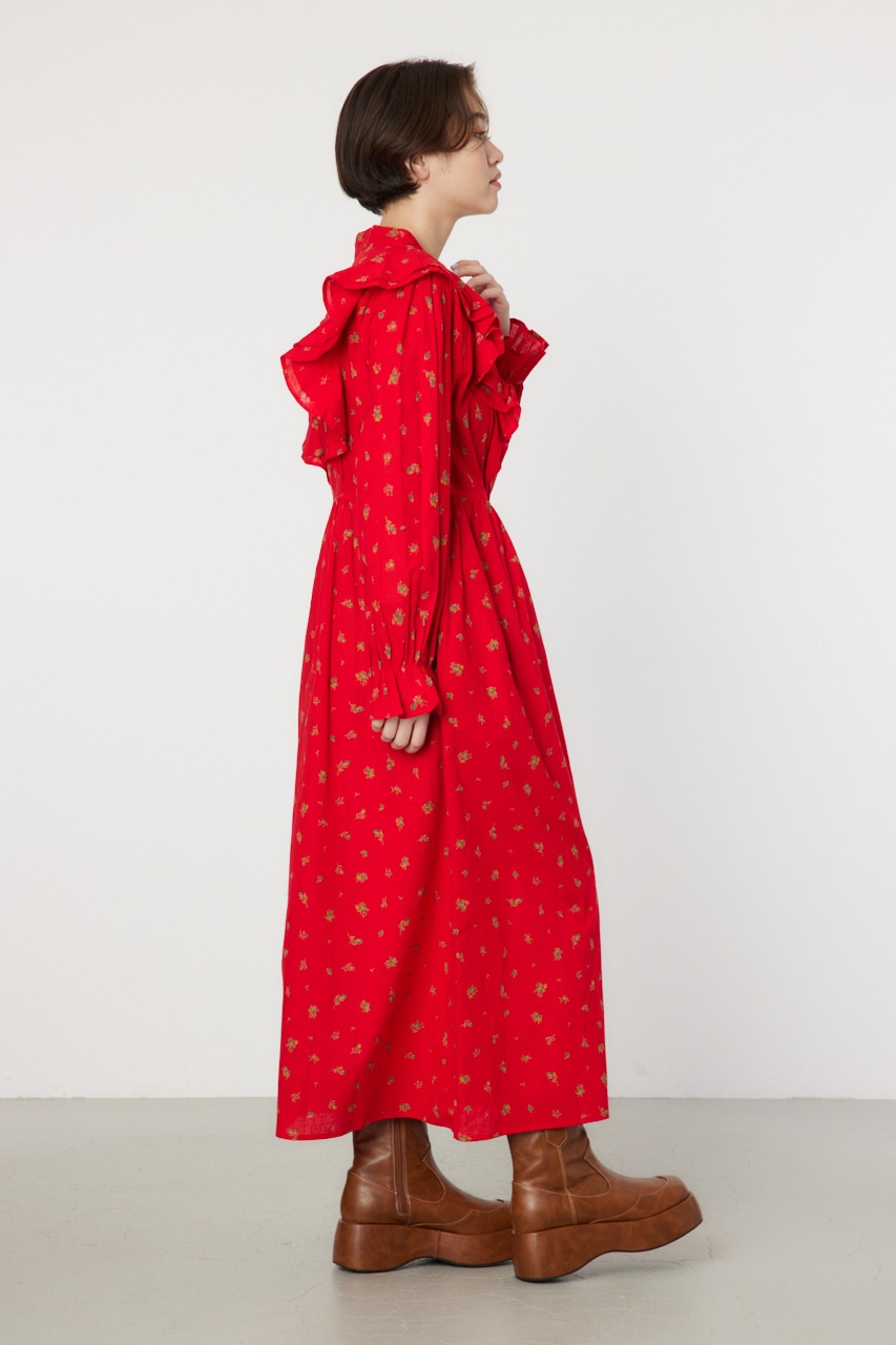 RODEO CROWNS WIDE BOWL | フラワーパターンフリルワンピース