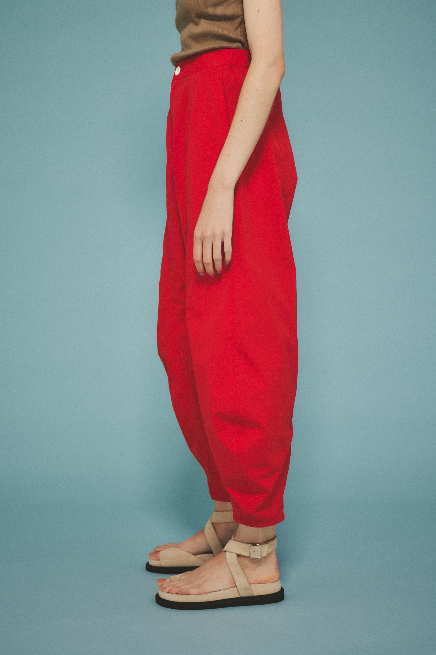 HeRIN.CYE | Cocoon hem taffeta pants (パンツ ) |SHEL'TTER WEBSTORE