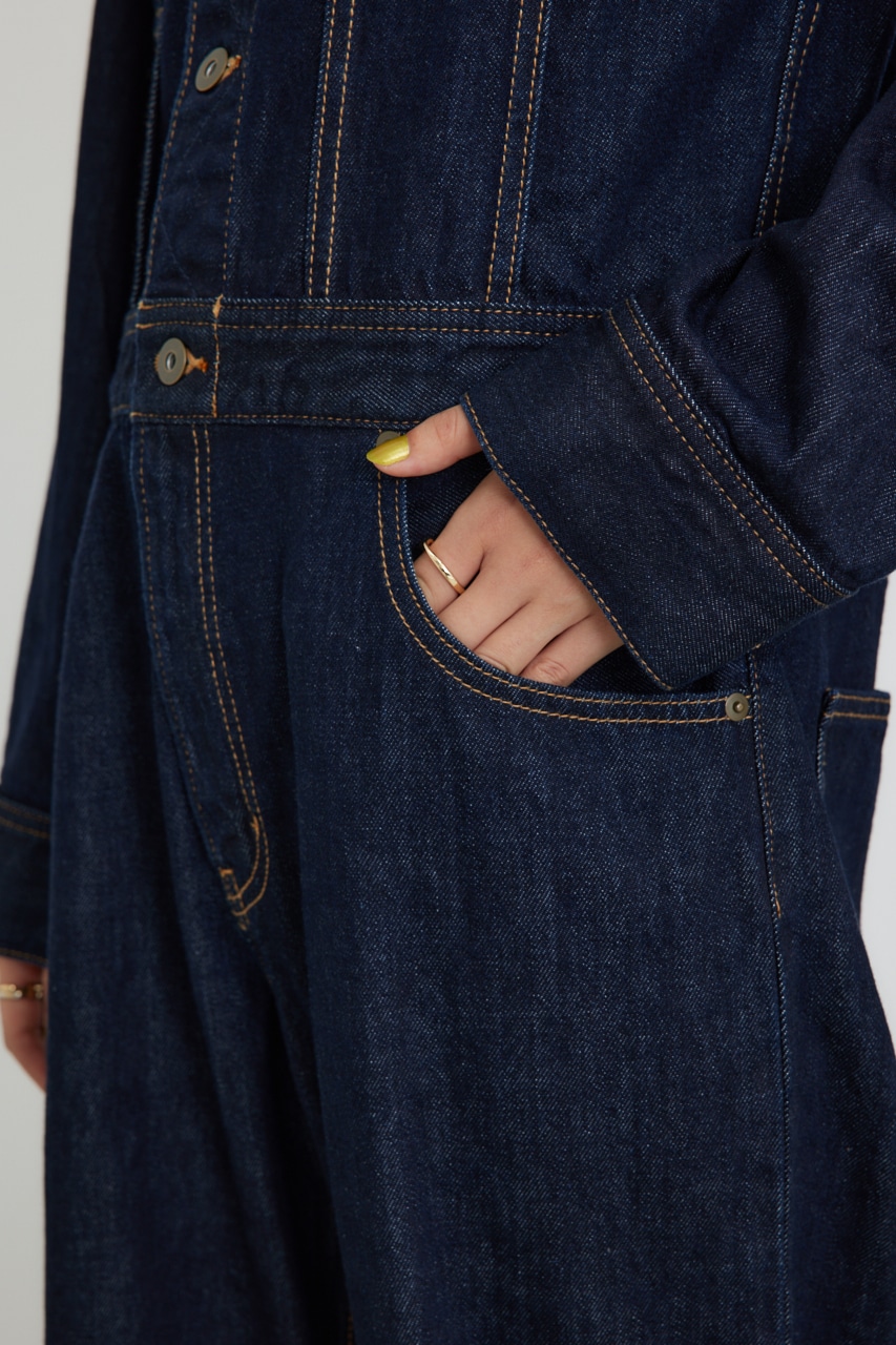 AZUL BY MOUSSY | 【PLUS】2WAYデニムジャンプスーツ (ワンピース