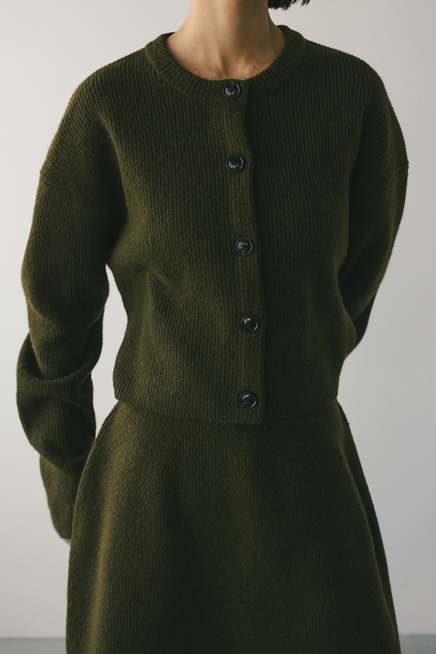 STYLEMIXER | ボタンショートニットカーディガン (カーディガン