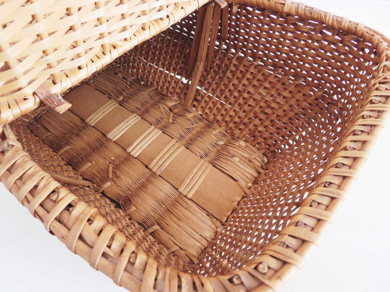 フレンチ ローズパニエ（ラージ) - 薔薇と天使のアンティーク