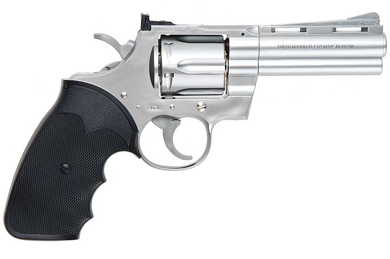 Tokyo Marui Stainless 4 inch Python 357 Spring Revolver | eHobby Asia