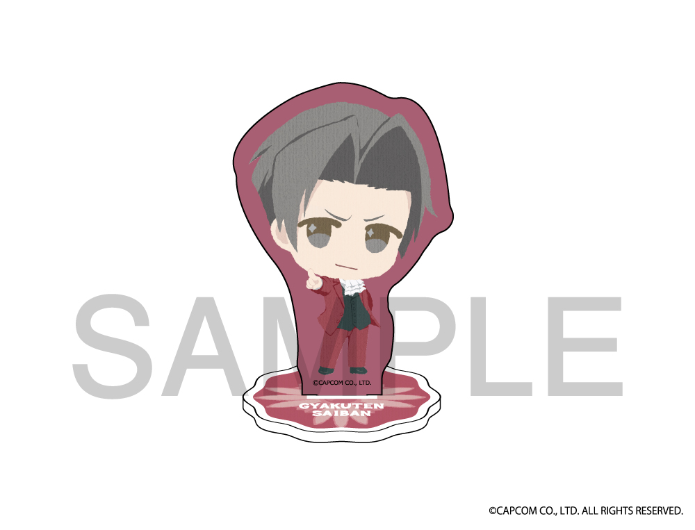 逆転裁判 ふわぽにシリーズ アクリルスタンド（御剣 怜侍）A