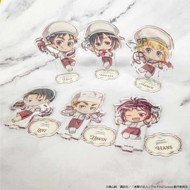 進撃の巨人 リヴァイ きゃらドリ 赤ちゃん アクリルスタンド 進撃の