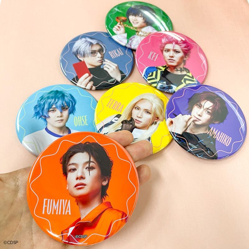 カリスマ de ステージ×きゃらドリ!! BLANC 2024 ランダム販売BIG缶バッジ